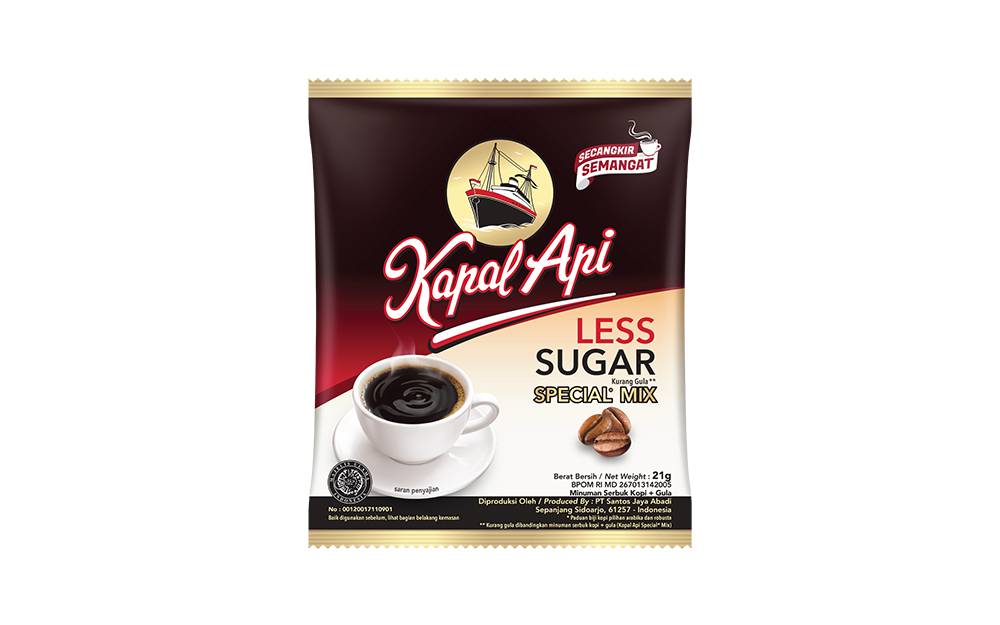 KAPAL API LESS SUGAR